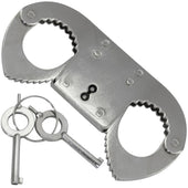 Rothco® Heavy-Duty Solid Steel Thumbcuffs w/ 2 Keys - Restraints