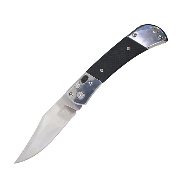 Automatic Spring Assisted Stainless Steel Pocket Knife 4.75"