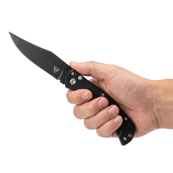 Automatic Spring Assisted Stainless Steel Pocket Knife 4.75"