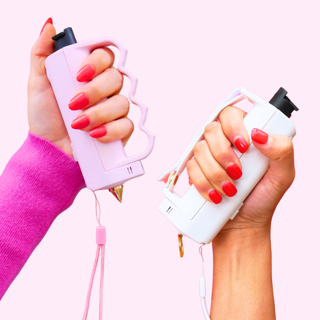 Safely Sidekick LED Panic Alarm Pepper Spray Glass Breaker w/ Strap Grip