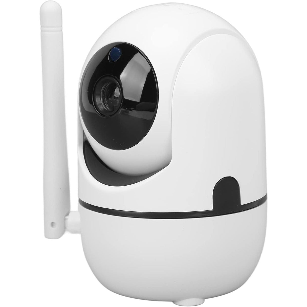 White SpyWfi PTZ Nanny Camera with single antenna angle view