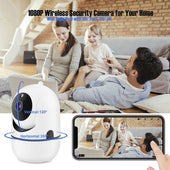 Secondary image - SpyWfi™ Auto Tracking PTZ Night Vision Nanny Security Camera 1080p HD WiFi