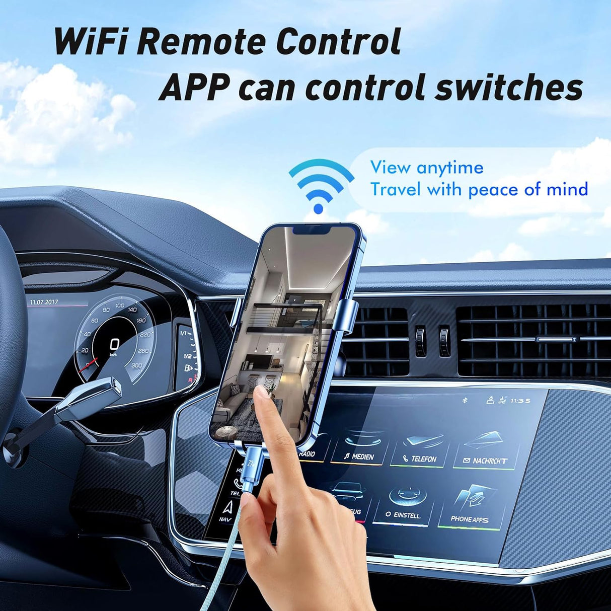 SpyWfi Mini Travel Cube Hidden Night Vision Spy Camera 2K HD WiFi