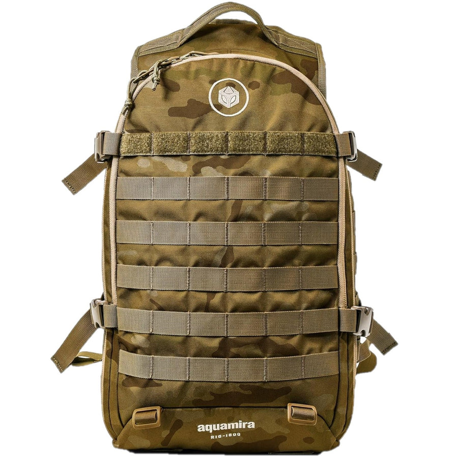 Aquamira© Tactical Rig 1600 Hydration Water Pack 2 Liters