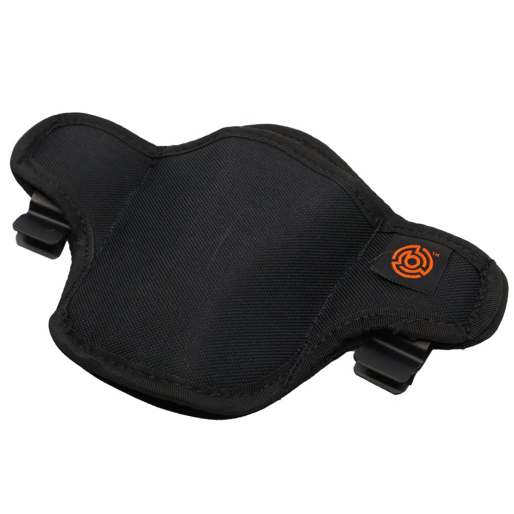 Black Byrna Nylon Waistband Projectile Gun Holster with a visible logo
