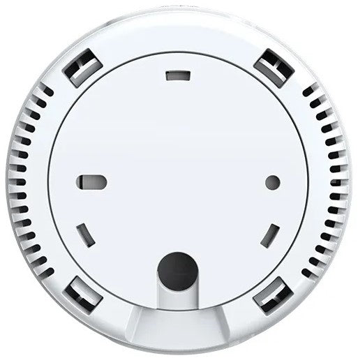 Back view of Crow Alert Smart WiFi Temperature Detector & Gas Leak Alarm 70dB