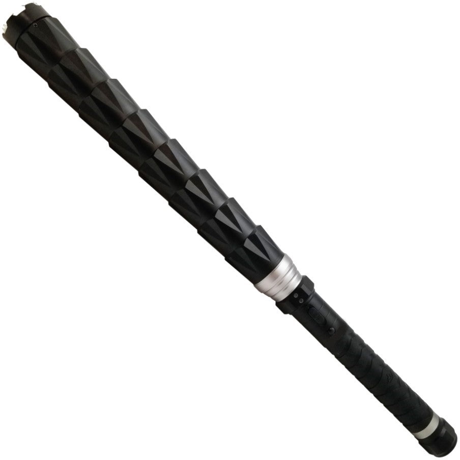 22" Black Safety Tech Bouncer Rechargeable LED Stun Gun Baton
