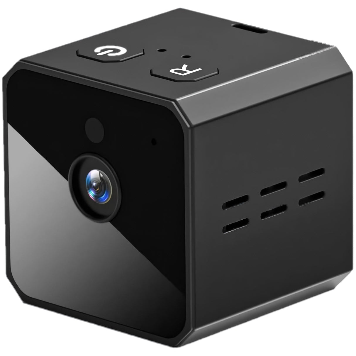 1 inch Black SpyWfi mini travel Cube Hidden Night Vision Spy Camera