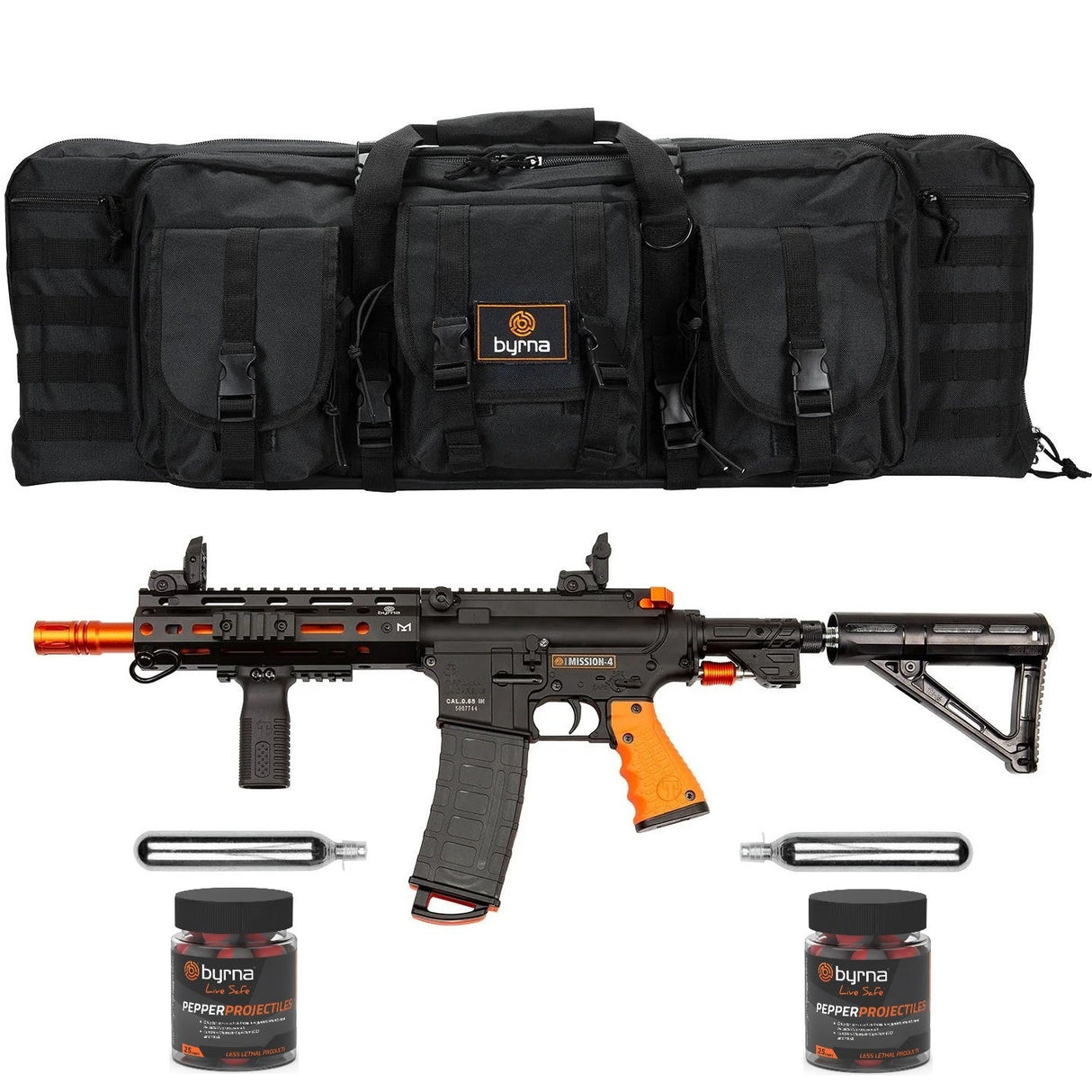 Byrna Mission-4 Bundle Non-Lethal Pepper Projectile Rifle