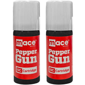 Mace® Pepper Gun OC Refill Cartridge 2-Pack - Pepper Spray Guns
