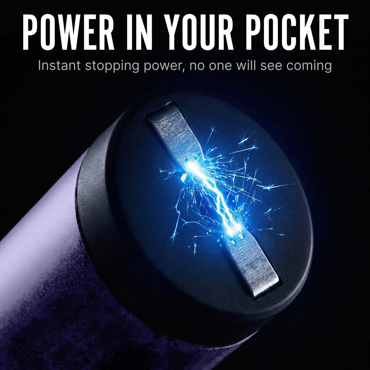 Streetwise Pain Pen 6" Rechargeable Stun Gun 25M