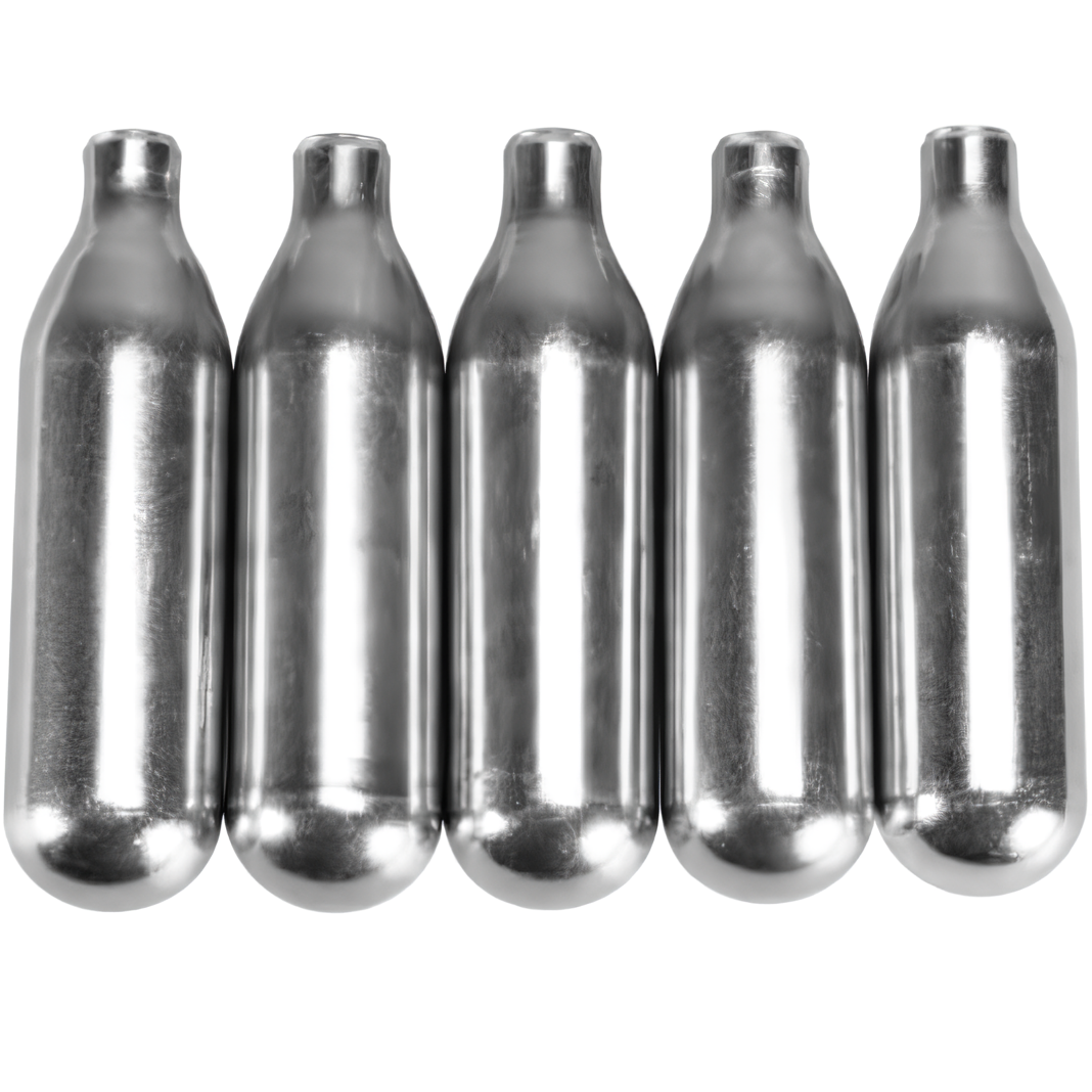 5 pieces of Prepared 2 Protect High-Grade 12G CO2 Cartridges