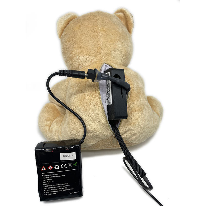 SG Xtreme Life® Stuffed Teddy Bear Hidden Nanny Spy Camera 4K UHD DVR