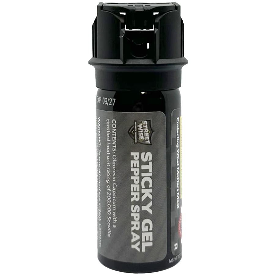 Streetwise™ Police Strength Sticky Gel Pepper Spray 2 oz.