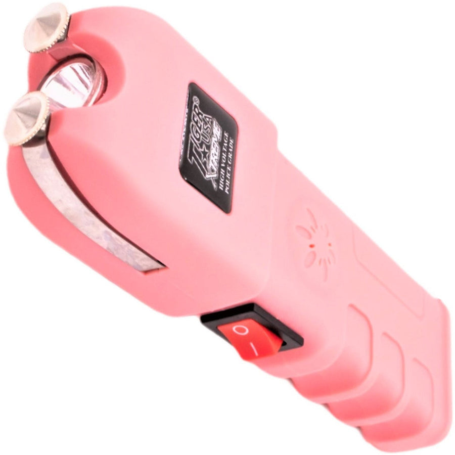 pink TIGER-USA XTREME® SANCTUARY LED ALARM STUN GUN 150M