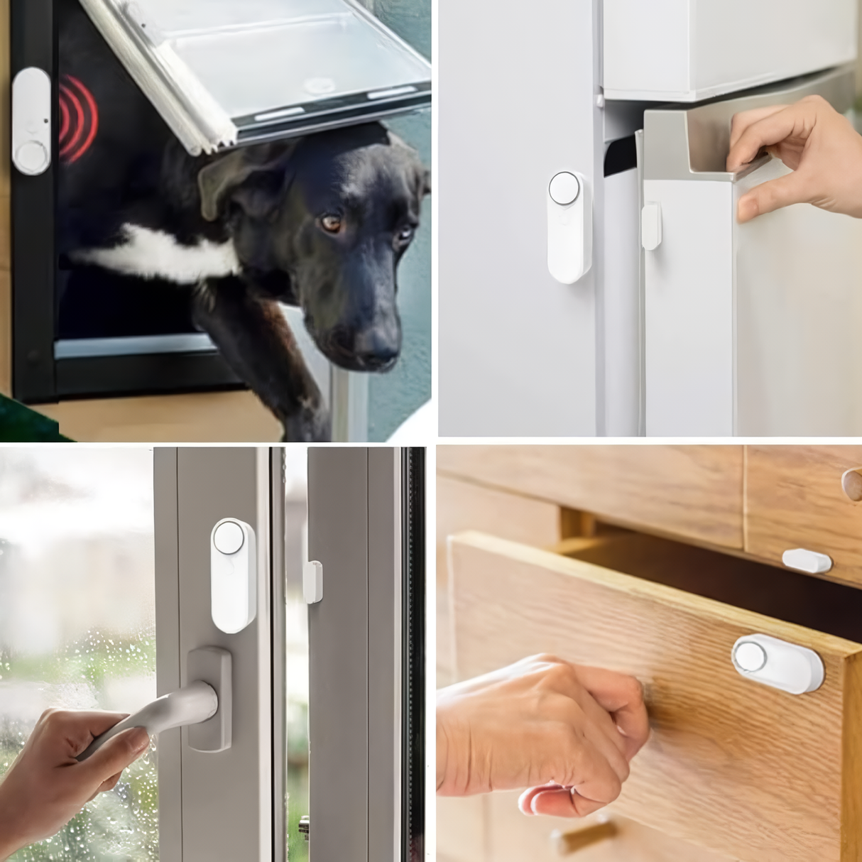 Crow Alert Smart WiFi Magnetic Contact Door & Window Intruder Alarm 90dB