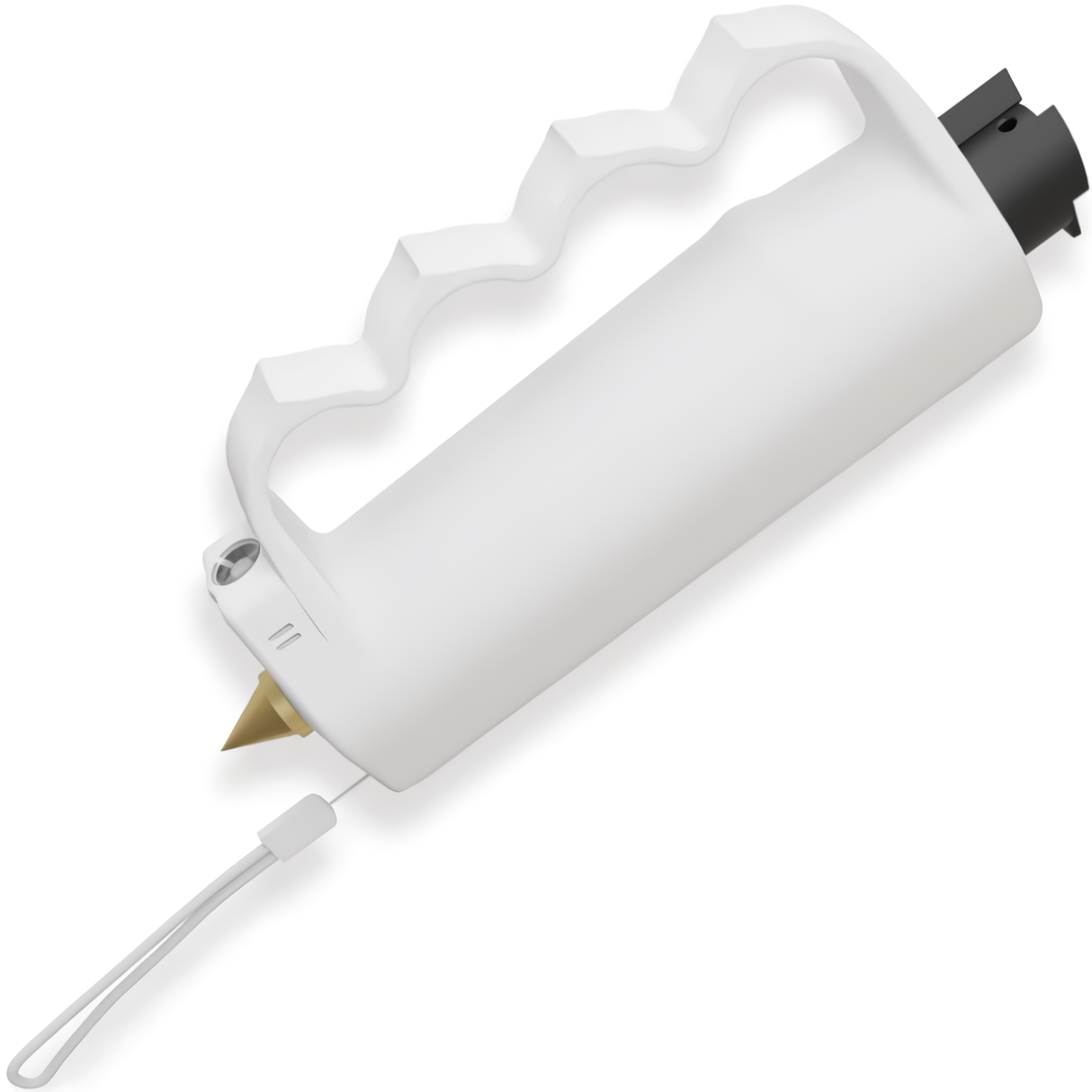 Safely Sidekick LED Panic Alarm Pepper Spray Glass Breaker w/ Knux Grip