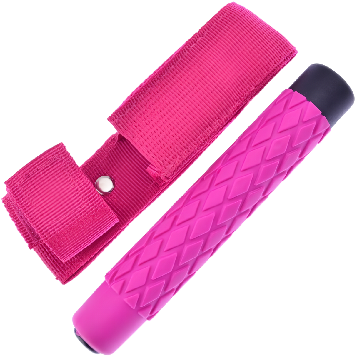 pink baton and carrying case