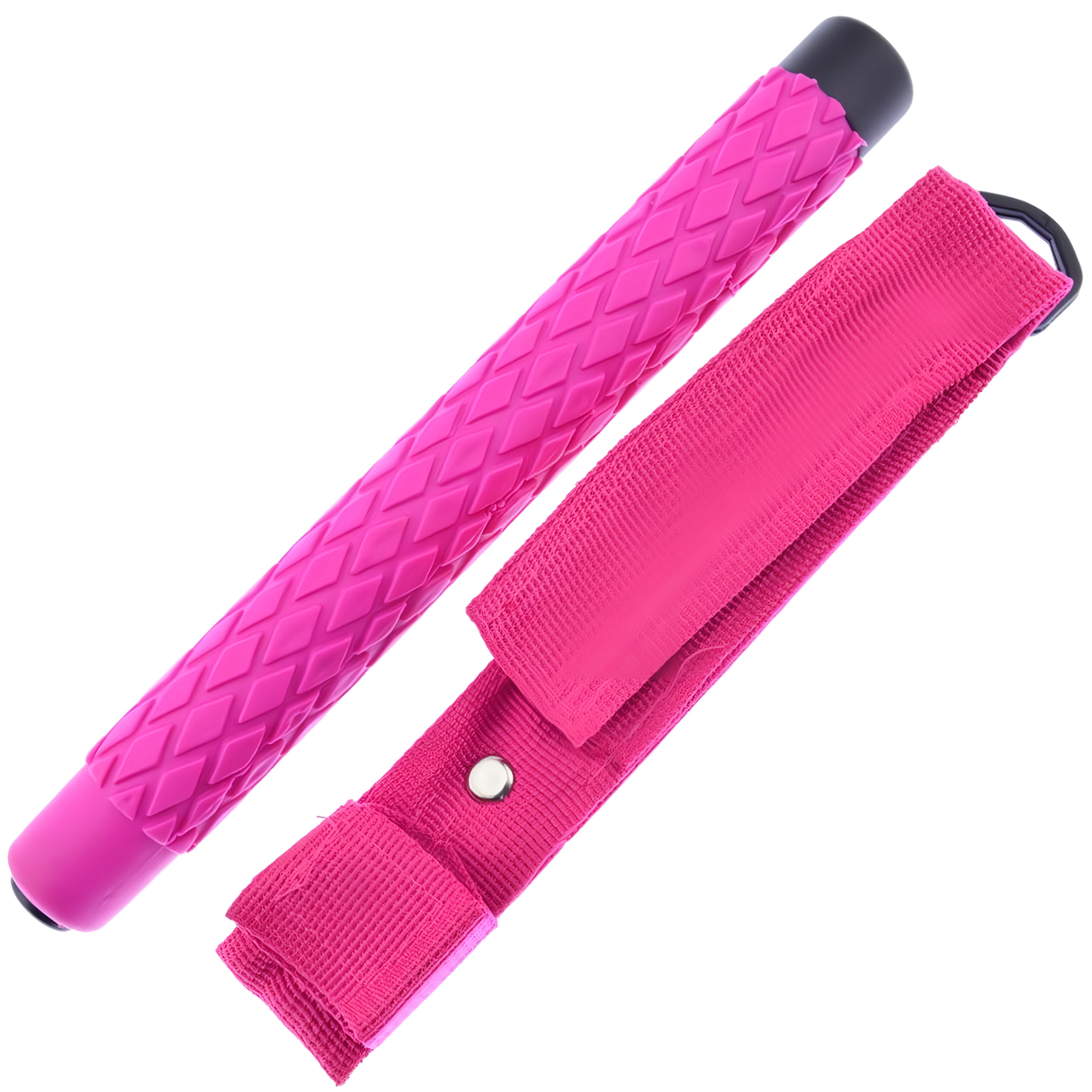 pink baton with pink carrying case