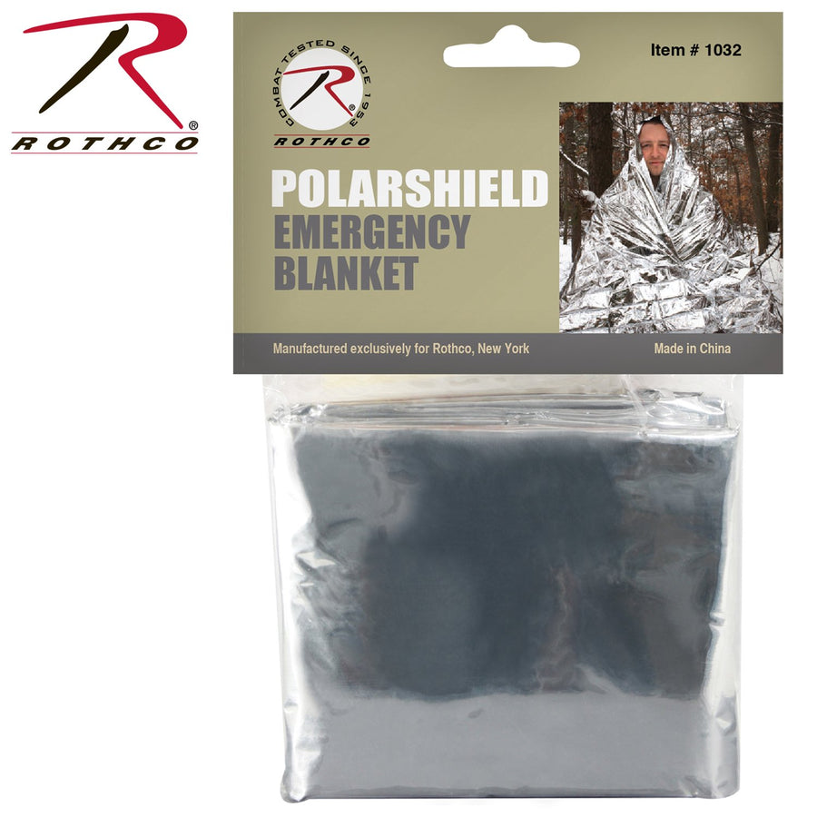 Rothco® Polarshield 1-Person Polyester Thermal Survival Blanket