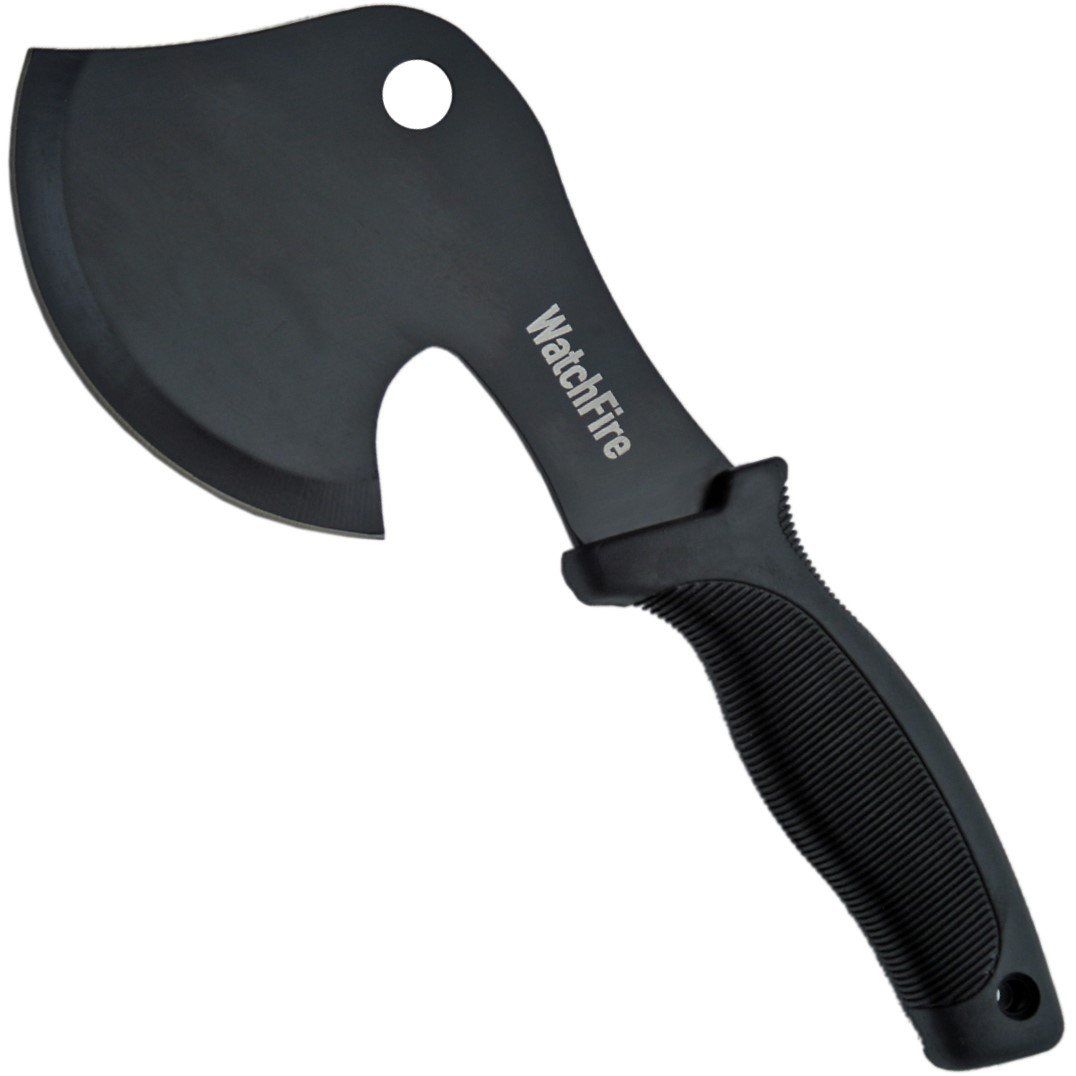 Black Stainless Steel Campers Hatchet from WatchFire
