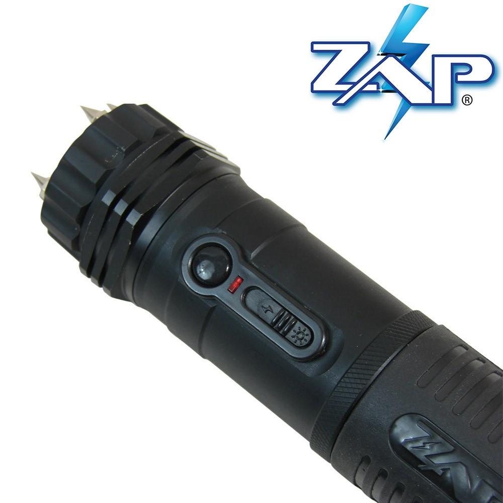 ZAP Light Extreme Rechargeable Stun Gun Flashlight back side shot