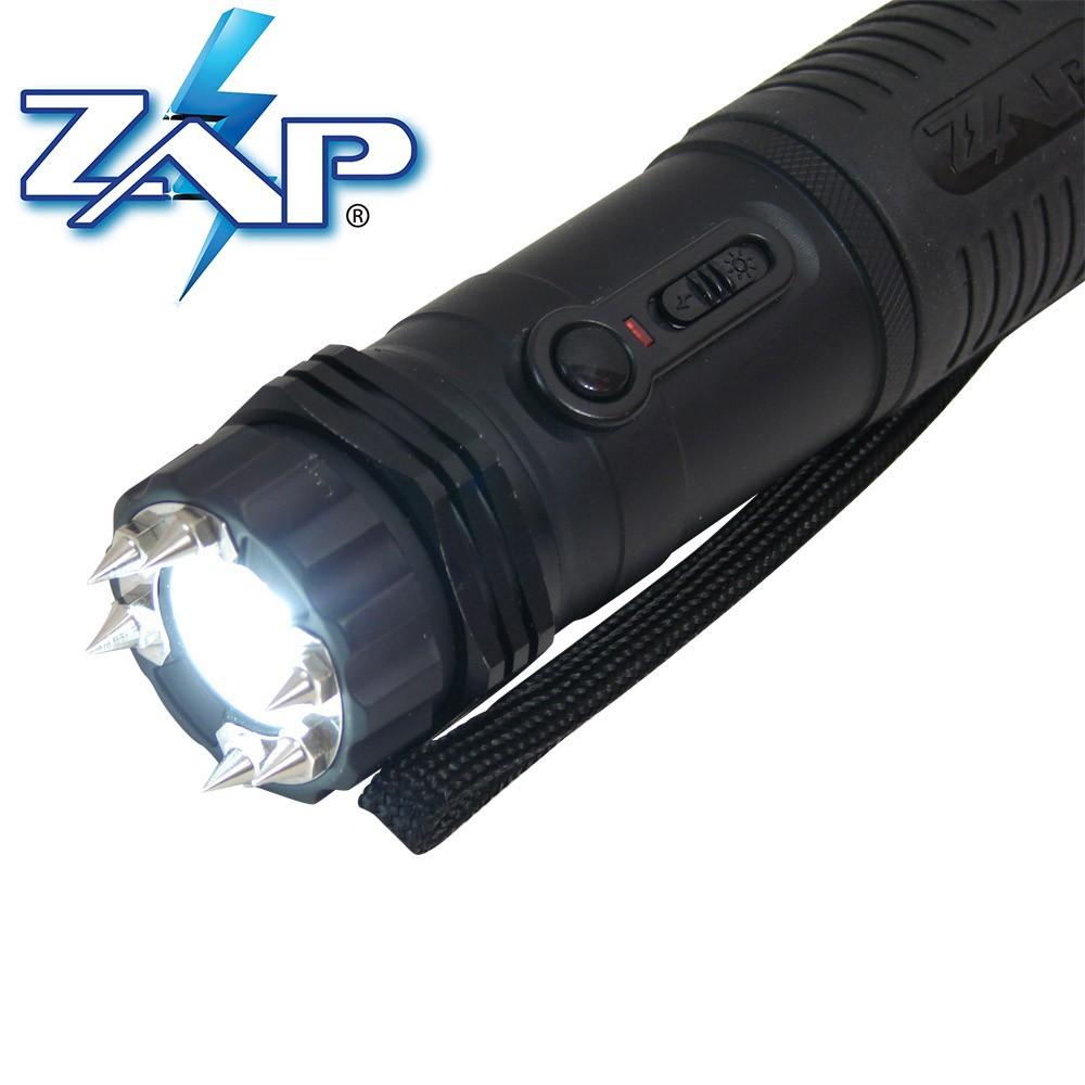ZAP Light Extreme Rechargeable Stun Gun Flashlight with on off button