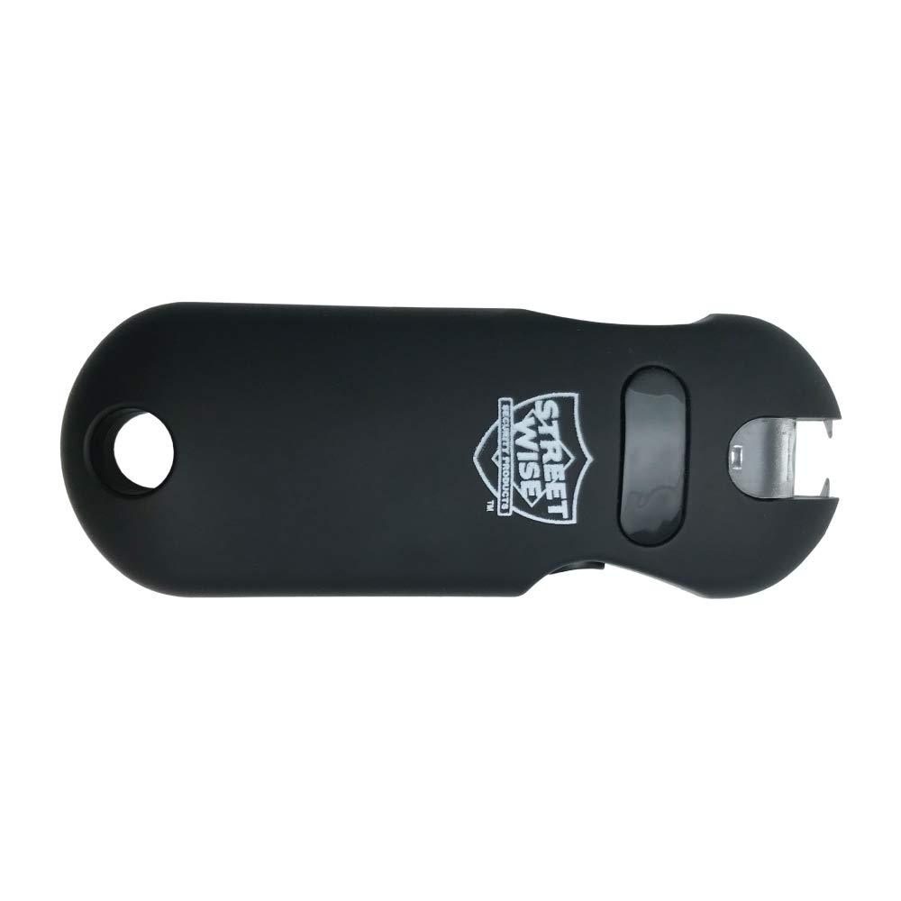 Black Street Wise mini stun gun with flashlight