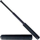 ASP® Black Chrome Foam Friction Loc Expandable Baton 16'' - Self Defense Batons