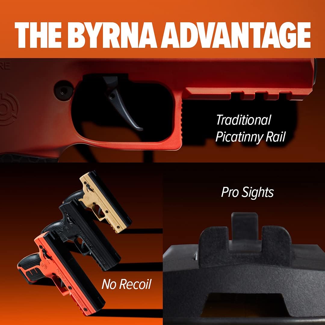 Byrna SD Kinetic Non-Lethal CA Legal Projectile Gun Bundle