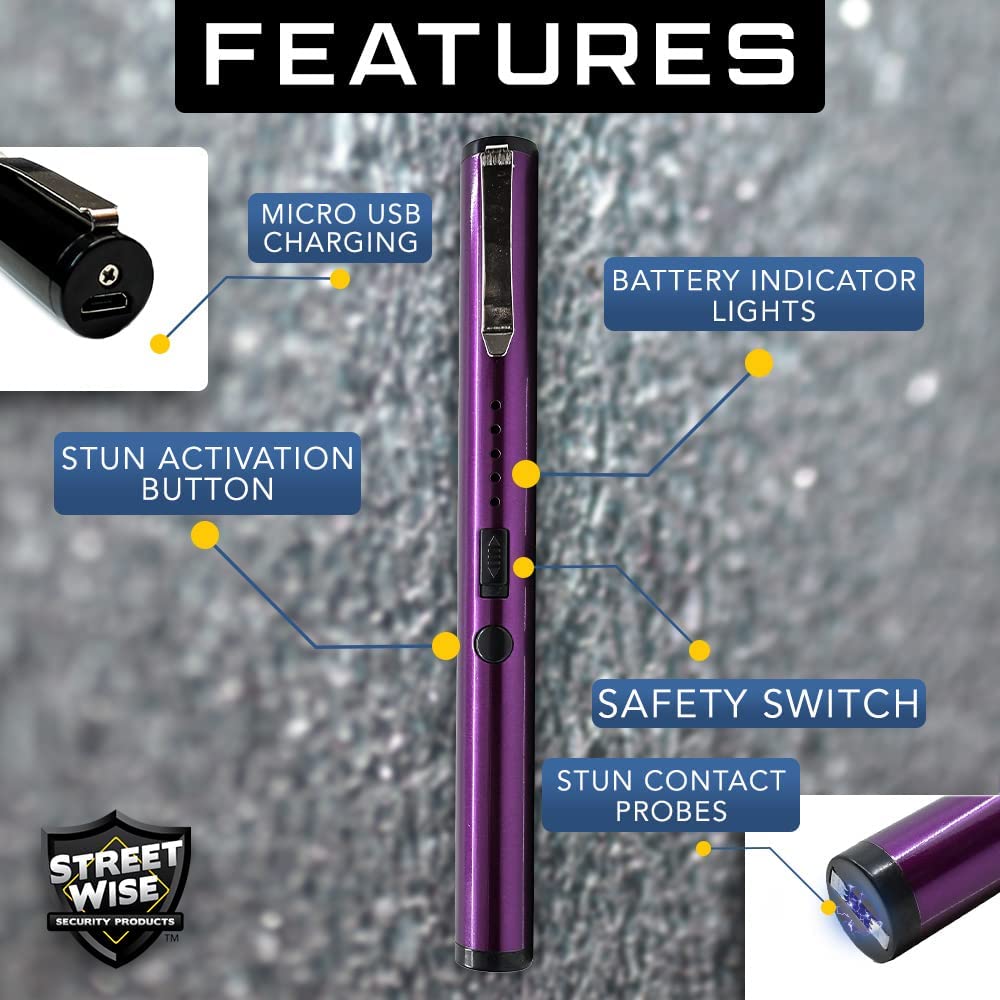 stun pen purple