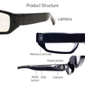 Secondary image - SpyWfi™ Eyeglasses Hidden Rechargeable Spy Camera 1080p HD DVR