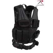 Secondary image - Rothco® Cross Draw MOLLE System Tactical Military Vest Black