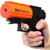Mace® Pepper Gun 2.0 Reloadable Power Stream Spray w/ LED Strobe - Pepper Spray