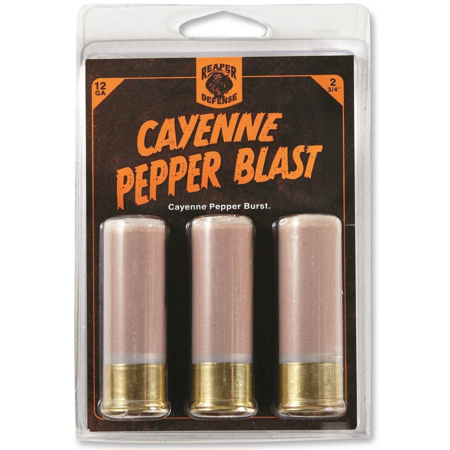 Reaper Defense Group Cayenne Pepper Blast 12 Gauge Ammo