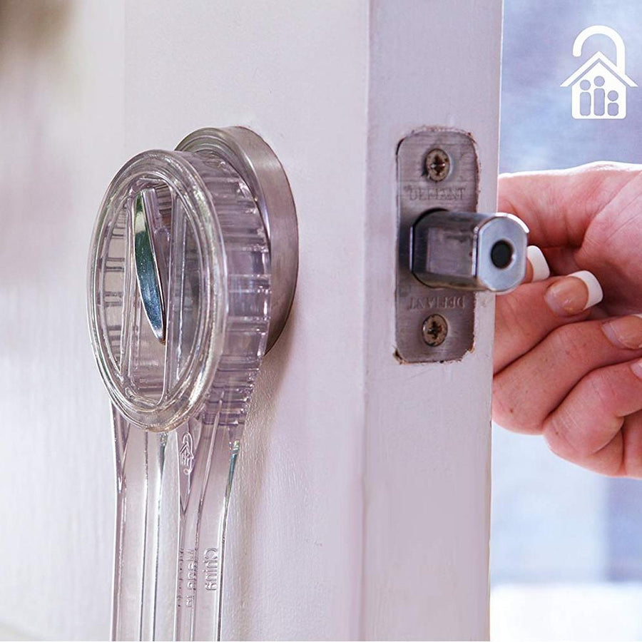 The Lock Locker™ Home Security Bump Proof Deadbolt Door Latch