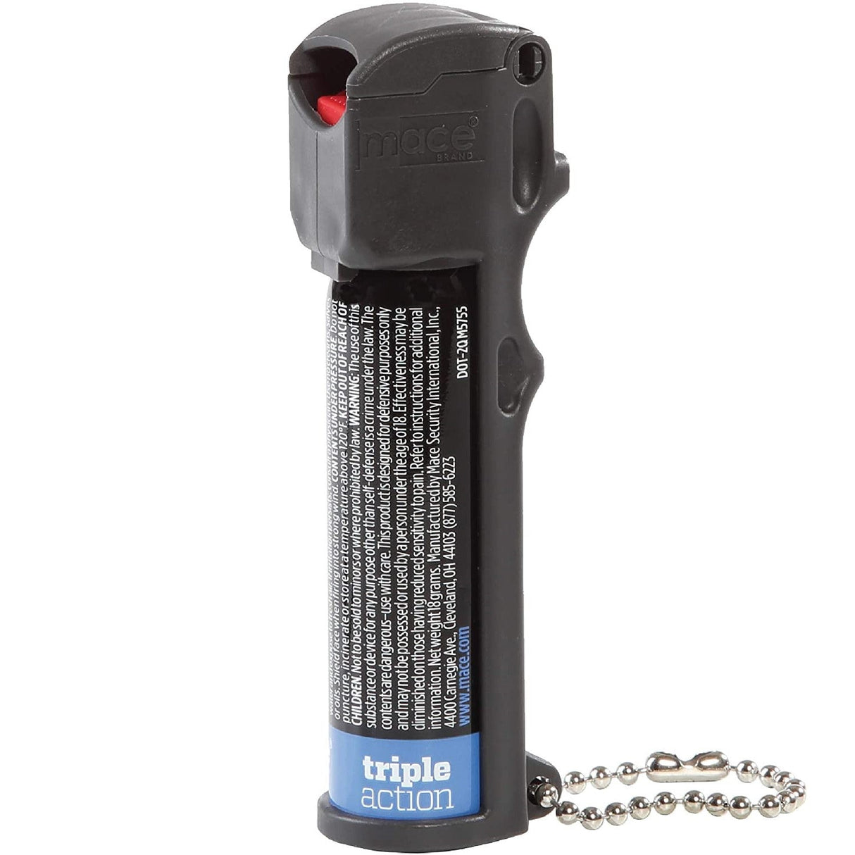 Mace Triple Action Personal Keychain Pepper Spray 18g