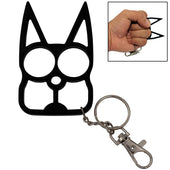 WeaponTek™ Cat Keychain Self-Defense Metal Knuckle Weapon - Keychain Weapons