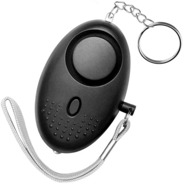 Black Crow Alert LED Personal Panic Alarm 130dB w/ Pull Pin Strap