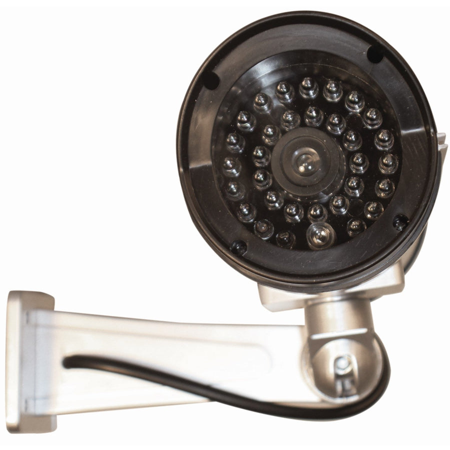 Safety Tech Fake IR Bullet Security Camera w/ Flashing LED