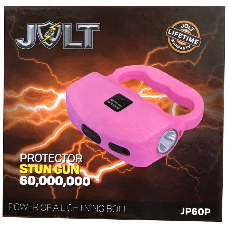 JOLT Protector Rechargeable LED Stun Gun 60M