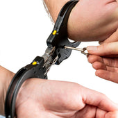 Secondary image - ASP® Ultra Double Lock Aluminum Hinge Handcuffs