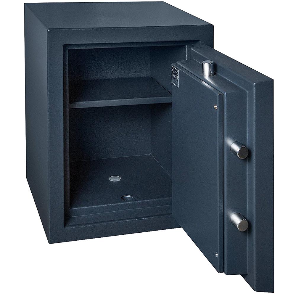 An open Hollon PM-1814C TL-15 Rated Dial Lock Fireproof Safe