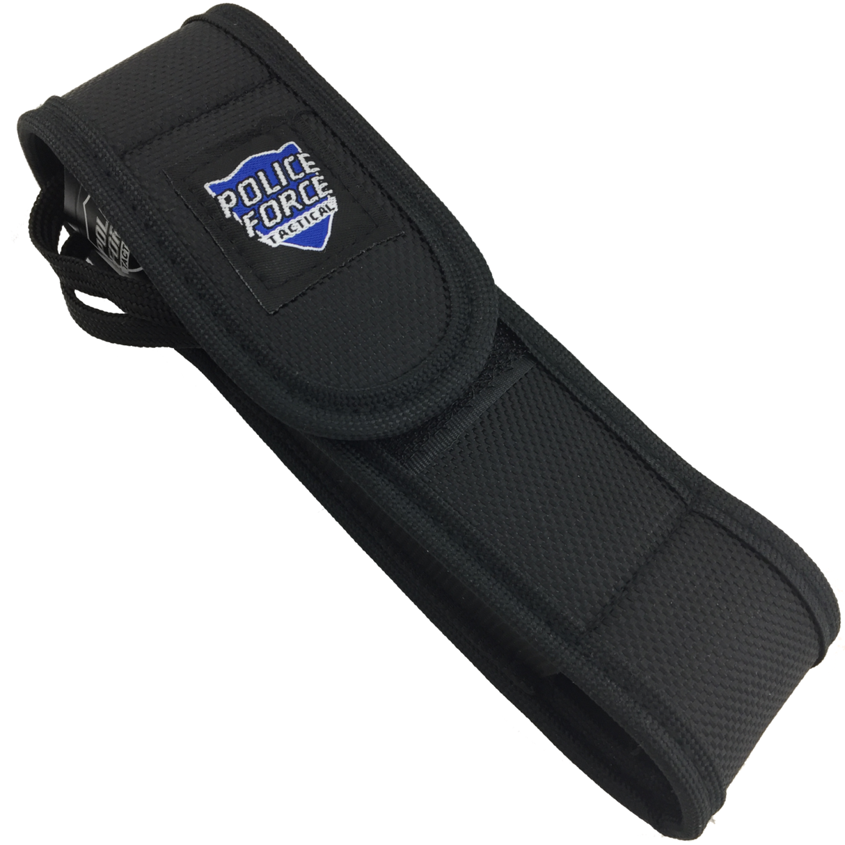 Black holster of 6 inch Police Force Tactical L2 LED Flashlight