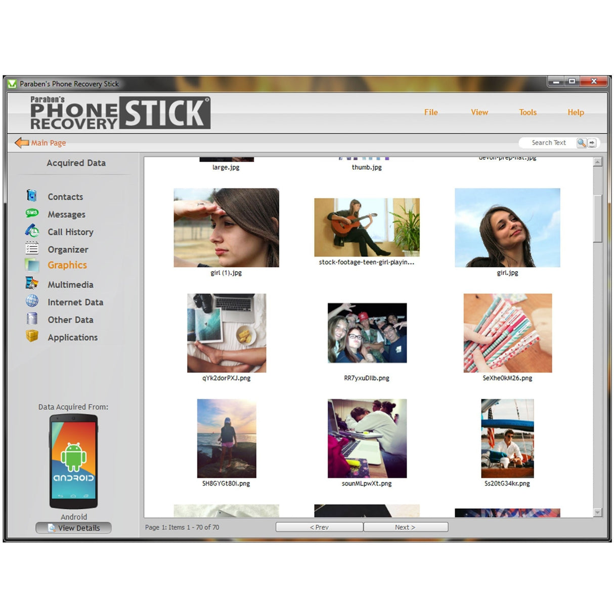 Paraben Cell Phone Data Recovery Investigation Kit