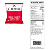 Secondary image - ReadyWise™ 90-Serving Organic Breakfast & Entrée Emergency Food Supply
