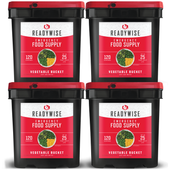 ReadyWise™ 480-Serving Freeze Dried Vegetables Emergency Food Supply - Freeze Dried Food