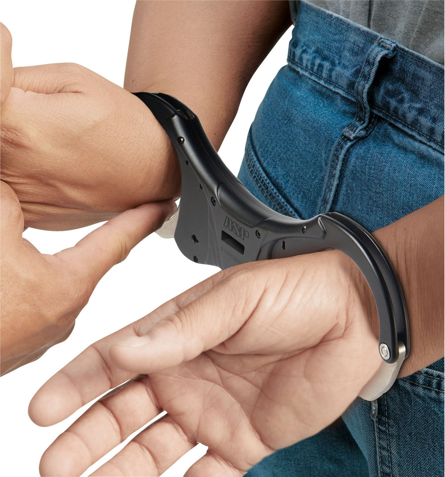 ASP® Ultra Plus Keyless Double Lock Steel Rigid Handcuffs