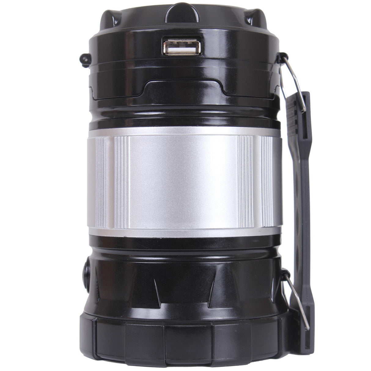 Rothco 6-Bulb LED Solar Powered Lantern & Flashlight in collapsed form