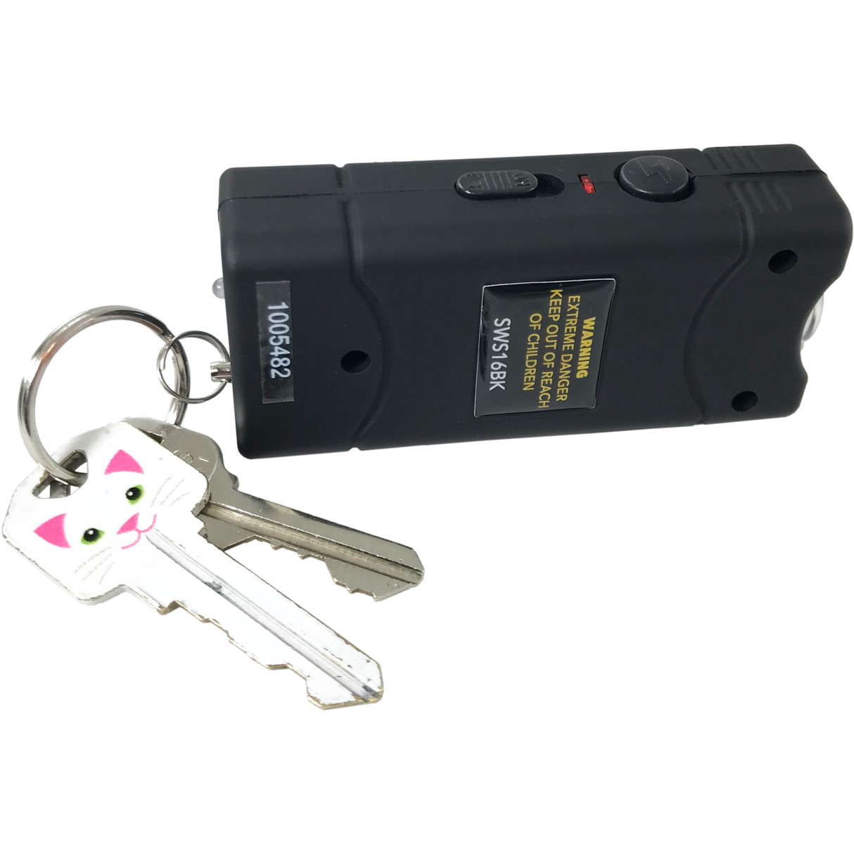 stun gun on a keychain
